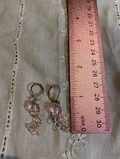 Simple and lovely pink faceted beads with a dangling cluster of crystal bicones. Earrings dangle from lever back hooks. Pink Crystal Earrings, Pink Swarovski, Crystal Dangle Earrings, Earrings Simple, Earrings Crystal, Pink Earrings, Crystal Cluster, Earrings Dangle, Pink Crystal