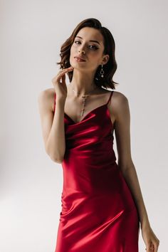 Red Silk Slip Midi Dress Silk Slip Trends Dress Bridesmaid | Etsy Silk V-neck Slip Dress For Prom, Red Satin Slip Dress For Date Night, Elegant Bias Cut Slip Dress For Prom Season, Elegant Bias Cut Slip Dress For Prom, Elegant Midi-length Slip Dress For Prom, Red Midi Length Satin Dress, Elegant Midi Length Slip Dress For Prom, Elegant Red Satin Midi Dress, Elegant Red Midi Length Satin Dress