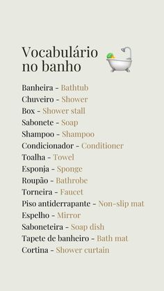 an image of the words in spanish and english