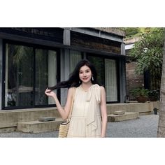 Sleeveless Crewneck Plain Maxi A-Line Dress Size S M L XL Total Length Bust 115 84 116 88 117 92 118 96 measurement is cm.Product Information Material: 100% Polyester Color: White New Instagram, Kawaii Fashion, A Line Dress, A Line, Color White, Crew Neck, White, Color