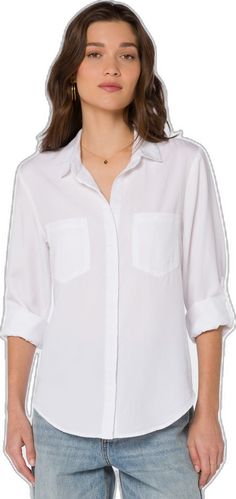 White Shirt, Button Up Shirts, Split, Color White, Button Up, Eco Friendly, Collage, Wardrobe, Collar