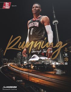 the cover for an upcoming album featuring basketball player, rappsigs and city lights