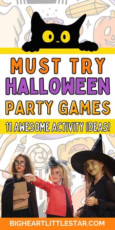 halloween party games for kids that are fun to play