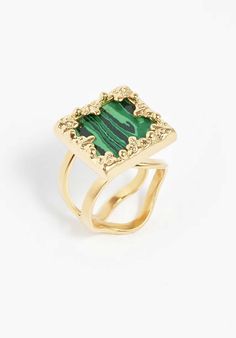 This ringfeatures a vibrant tonal green malachite paste square framed in an ornate golden border. Perfect for adding a splash of color to your ringcollection.Behind the name: in Etruscan mythology, the Lynx is a bird-like creature symbolizing love.A note on malachite: Known as the stone oftransformation. It is especially helpful inbringing ease during times of change and gives the insight needed for personal growth.MATCHING CHARM AVAILABLEMaterials18ct gold plated solid silverand malachite paste Elegant Green Malachite Rings, Green Malachite Rings For Anniversary, Gold Rectangular Emerald Ring For May Birthstone, Headphone Accessories, Tablet Accessories, Fragrance Gift Set, Ring Pendant Necklace, Lynx, Laptop Accessories