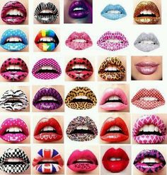 Nice Lips, Lipstick Art, Lip Tattoos, Lips Print, Body Makeup, Lip Art, Lipstick Lip, Tattoo Stickers, Tattoo Images