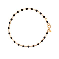 Spinell Stone Dainty Ladies Bracelet 18k Yellow Gold Stackable, Trendy, Perfect Gift Ideas, All Occasions, Black Stones, Unique Bracelets Elegant Black Bracelets In 14k Gold, Elegant Black Bracelet With Adjustable Chain, Elegant Black Beaded Bracelet With Adjustable Chain, Elegant Black 14k Gold Bracelets, Black Round Gold Bracelet As Gift, Black Gold Round Bracelet As Gift, Black Bracelet With Adjustable Chain, Dainty Black Bracelet Jewelry, Formal Black Bracelet With Adjustable Chain