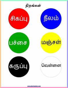 the words in different languages are written on round stickers