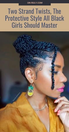 Twisted Styles For Natural Hair, Easy 2 Strand Twist Styles, Natural Twist Hairstyles For Black Women Real Hair, Dry Two Strand Twist Natural Hair, 2 Strand Twists Women, Single Twists Natural Hair, Styles For Two Strand Twist, Twist Sets On Natural Hair, Two Strand Twists Short Hair