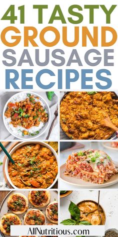 Dinner Recipes Using Jimmy Dean Sausage, Things To Make With Ground Sausage, Recipes With Hot Sausage, Easy Ground Sausage Recipes, Sweet Sausage Recipes, Ground Sausage Recipes For Dinner, Recipes Using Breakfast Sausage, Sausage Chili Recipe, Hot Sausage Recipes