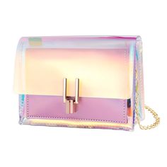 PRICES MAY VARY. Chic Transparent Shoulder Bag: This item is manufactured with for durable and long- lasting use. Clear Crossbody Bag: handbag set choice and nice gif: options for female friends. Fashion Mini Handbag: Suitable for daily use, evening party, prom, shopping etc. Cute Mini Bag: Elegant and gorgeous look with transparent design. Jelly Purses: Can store wallet, phone, lipstick and .  Description

 Our bags are made of iridescent PVC that gleams in the sun, is waterproof and easy to cl Rainbow Purses, Side Purses, Jelly Purse, Wedding Evening Party, Weekend Wedding, Jelly Bag, Transparent Bag, Perfect Handbag, Small Crossbody Purse