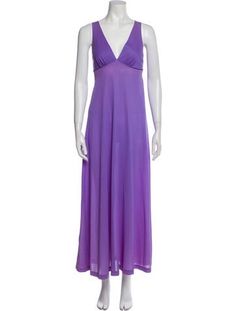 Vintage - Unbranded Evening GownVintageFrom the 1970's CollectionPurpleSleeveless with Plunge Neckline Purple Sleeveless Evening Maxi Dress, Sleeveless Purple Maxi Dress For Evening, Purple Halter Neck Maxi Dress For Evening, Retro Purple Sleeveless Dress, Purple Retro Sleeveless Dress, 1970s Style Summer Evening Maxi Dress, 1970s Style Maxi Dress For Summer Evening, Retro Sleeveless Maxi Dress For Evening, Sassy Dress