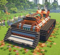 Minecraft Details, Minecraft Barn, Minecraft Village, Map Minecraft, Minecraft City, Minecraft Stuff, Minecraft Crafts, Minecraft Tutorial