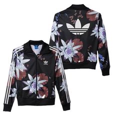 New Adidas Originals Lotus Print Track Jacket Floral Superstar Hoodie AC2130 HOLIDAY SALE  ORIGINALS LOTUS WOMEN'S JACKET Women size chart in CM:      34  Shoulder: 38cm  Chest: 88cm   Length: 50cm 36   Shoulder: 41cm  Chest: 92cm   Length: 55cm  38  Shoulder: 45cm  Chest: 96cm   Length: 59cm  40  Shoulder: 46cm  Chest: 100cm  Length: 60cm    IN USA SIZE 34=XS IN USA SIZE 36=S IN USA SIZE 38=M IN USA SIZE 40=L   Women measurements by weight and high (estimated)   size:34 (150-155cm-4.92 -5.0ft,4 Hooded Floral Print Outerwear For Fall, Black Hooded Track Jacket With Graphic Print, Casual Black Track Jacket For Spring, Adidas Athleisure Track Jacket For Spring, Adidas Spring Outerwear For Streetwear, Adidas Track Jacket With Ribbed Cuffs For Spring, Adidas Spring Streetwear Outerwear, Adidas Streetwear Outerwear For Spring, Adidas Outerwear For Spring Streetwear