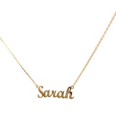 "PROPERTIES: * Material Available: 8k or 14k Solid Gold (It is also available in Rose, Yellow or White Gold.) * Necklace LENGTH on the picture is 17 \" (43cm). We can adjust necklace LENGTH to your demands, also add me a note if you wish a different length. HOW TO ORDER: * Please don't forget to write me the name or you want (letter, number or symbol) * Please contact me if you have any other customization request." 14k Gold Rose Gold Name Necklace, Rose Gold 14k Gold Pendant Name Necklace, Rose Gold 14k Gold Necklace For Personalized Gift, Personalized 14k Rose Gold Necklace, Rose Gold 14k Personalized Gift Necklace, Classic Rose Gold Nameplate Necklace, 14k Rose Gold Hallmarked Name Necklace, Rose Gold Hallmarked 14k Name Necklace, Rose Gold 14k Hallmarked Name Necklace