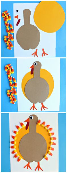 paper plate turkey craft for kids to make