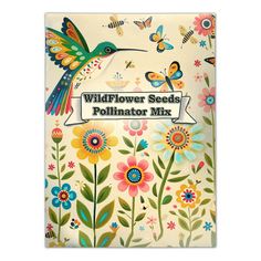 the wildflower seeds pollimator mix book