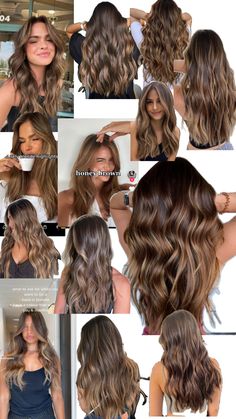 Blonde Light Brown Hair, Light Brunette Hair, Brunette Balayage Hair, Hair Stylies, Haircuts Straight Hair