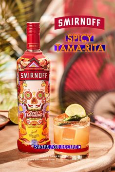 Need a cocktail idea? Smirnoff’s Spicy Tama-rita is a new twist on a tried and true classic cocktail—swipe for the recipe and learn how to shake it up. Classic Cocktail, Alcohol Drink Recipes, Drinks Alcohol Recipes, Shake It, Delicious Cocktails