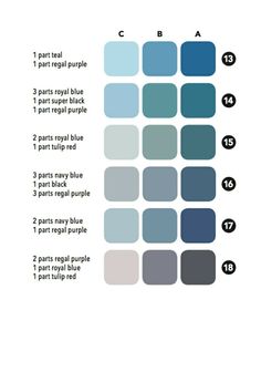 the color scheme for blue and gray