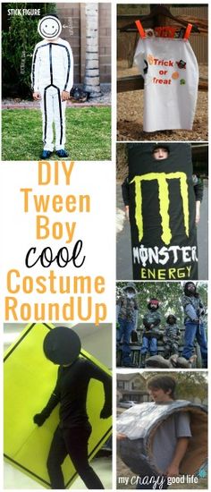 the collage shows different types of costumes