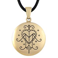 Bronze Ezili Freda Voodoo Loa Veve Pendant Vodoun Lwa Love Talisman Jewelry Hoodoo Amulet Ezili Freda, Voodoo Veve, Love Amulet, Voodoo Tattoo, Hoodoo Conjure, Talisman Jewelry, Studded Necklace, Gold Clips, Stud Jewelry