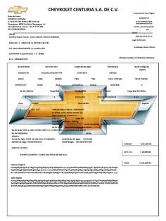 the chevrolet logo is shown in this diagram, and it appears to be on display