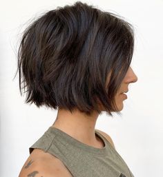 Medium Bob Haircut, Short Straight Hair, Short Hairstyle, Short Haircut