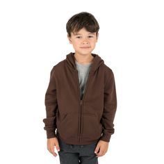 The Kids Zipper Sweat Hoodie is the perfect hoodie to wear on top of lighter clothes, and for styling during the school year. Every product comes with long-sleeves and a zip-up design, easily providing wearers with the warm feel they deserve. Hoodies come with two frontal pockets for easy access, while the sizes range from 2 to 14 years old. Each set is made with a perfect blend of polyester and cotton, both equally as comfortable for your child. Matching with others is effortless fun as well, a Zip Hoodies, Sweatshirt Zipper, Boys Sweatshirts, Sweat Hoodie, Cute Jackets, Navy And Brown, Girl Sweatshirts, White Hoodie, Hoodie Jacket