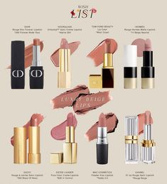 Birthday gifts, gifts for her Makeup For Downturned Eyes, Soft Summer Makeup, Wishlist Ideas, Luxury Lipstick, Beauty Makeover, Lipstick Art, Best Lipsticks, A Piece Of Cake, Fancy Makeup