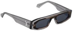 Luxury Clear Rectangular Sunglasses, Designer Tinted Sunglasses For Outdoor, Luxury Clear Sunglasses With Uva Protection, Luxury Sunglasses With Uva Protection For Outdoor, Designer Polarized Sunglasses For Outdoors, Designer Polarized Sunglasses For Outdoor, Luxury Polarized Sunglasses For Outdoor, Black Sunglasses Square, Louis Vuitton Official