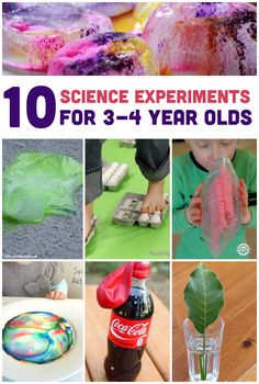 Science Experiments Kids Preschool, Toddler Science Experiments, Science For Toddlers, Science Experiments For Preschoolers, Science Crafts, Kid Experiments, Easy Science Experiments, Science Activities For Kids