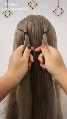 Stunning half bun hairstyle ideas | Trendy hairstyle ideas Elegant Hairstyles For Straight Hair, Simply Hairstyles, Hairstyle Guide, Animal Footprints, A Messy Bun, Hairstyles For Layered Hair, Easy Hairstyle, Effortless Beauty