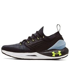 Under Armour HOVR Phantom 2 INKNT 'Black' 3024154-005 (SNKR) Phantom 2, Fashion Performance, Stylish Sneakers, Perfect Pair, Your Perfect, Under Armour, Sneakers, Black