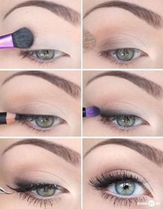 first day of school makeup tutorial for 7th graders - Google Search Sorority Makeup, Beginners Eyeliner, Make Up Tutorials, Makeup Tip, How To Do Makeup, Smink Inspiration, Beauty Make-up, Makijaż Smokey Eye, Sorority Recruitment