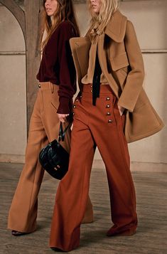 Chloe Pre-Fall 2015 Brown Outfits, Fall 2015 Style, 2015 Trends, 2015 Fashion, Looks Style, Mode Inspiration, Pre Fall