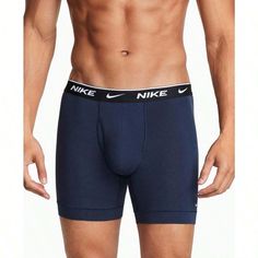 Style:Basics \nDetails:Tape \nColor:Navy \nPattern Type:Letter \nPockets:No \n Style Basics, Boxer Briefs, Briefs, Dri Fit, Nike Men, Nike, Navy, Free Shipping