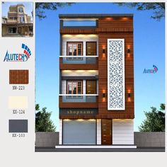 home elevation design Acp Exterior Design For Home, Home Elevation Design, Supermarket Design Interior, Home Elevation, Morden House, Architecture Luxury, Modern House Floor Plans, Luxury Inspiration, House Outer Design