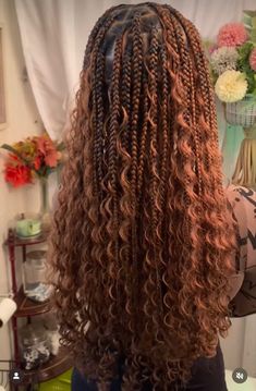 Short Box Braids Hairstyles, Big Box Braids Hairstyles, Goddess Braids Hairstyles, Box Braids Hairstyles For Black Women, Braids Hairstyles Pictures, Pink Things, Cute Box Braids Hairstyles, Quick Braided Hairstyles, Protective Hairstyles Braids