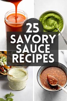 25 savory sauce recipes that are easy to make