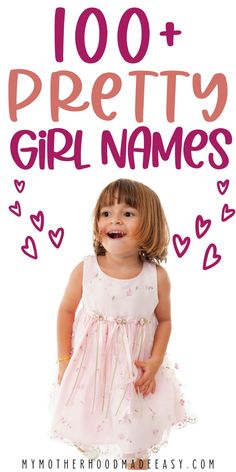 Looking for a list of the prettiest baby girl girl names to choose your princess name from? Well, you’re in luck! Keep reading for the cutest names for girls that you’ll absolutely love! Also, don’t forget to grab a copy of our FREE printable baby names tracker PDF!