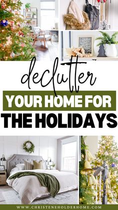 Get your home guest-ready with these easy decluttering tips! From organizing entryways to tidying common areas, this guide will help you create a welcoming, clutter-free space before holiday visitors arrive. Perfect for a stress-free, cozy atmosphere that everyone will enjoy! Entryway Organization, Guest Bathrooms