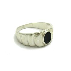 Sterling silver ring with black enamel - R000358. Stamped 925. Approximate weight 6.0 grams. Top width 1.0cm (0.40 inches). All our jewels are made from solid sterling silver 925/1000 and are carefully crafted by hand in our family workshop. We dispatch your orders in 5 working days, worldwide and the postage is $5. We ship registered priority mail. Please allow 5-7 working days for delivery in Europe and 10-15 working days outside Europe. For any questions - please do not hesitate to contact me Classic Black Enamel Ring, Black Sterling Silver Hallmarked Signet Ring, Black Sterling Silver Signet Ring Hallmarked, Formal Sterling Silver Rings With Black Enamel, Black Sterling Silver Hallmarked Engraved Ring, Hallmarked Black Sterling Silver Rings, Black Minimalist Engraved Sterling Silver Ring, Black Hallmarked Enamel Ring For Anniversary, Hallmarked Black Enamel Ring For Anniversary