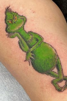 Unleash your festive side with a creative Grinch tattoo. Get inspired with these unique tattoo ideas for the holiday season. Grinch Tattoo, Unique Tattoo Ideas, Unique Tattoo, Classic Holiday, Unique Tattoos, Grinch, Get Inspired, The Holiday, Tattoo Ideas