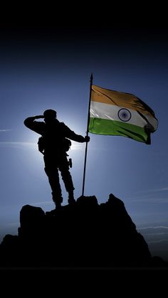 Indian Army, Independence Day, Soldier, Flag, India