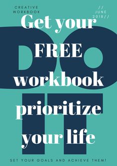 Did you ever feel overwhelmed by the idea of prioritizing your life? Setting your life goals can be really difficult but only if you don’t know how to start. Get your free "prioritize your life" workbook on my blog! #freeworkbook #prioritizelife #goals #setyourgoals #freeebook Finding Motivation, Free Workbook, Set Your Goals, Work From Home Tips, Mgmt, Work Life Balance, Life Balance, Don T Know