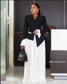 Cooperate Wears Ideas For Ladies, Corporate Dresses Classy Work Outfits, Modest Graduation Outfit, Classy Church Outfits, Classy Fashion Chic, Cute Professional Outfits