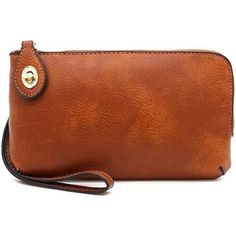 - 8.5"(L) X 5"(H) X 0.5"(D), Slim & Lightweight - 6 Card Slots & 1 Inside Pocket - Zipper Closure With Turn Lock, Faux Leather, Gold-Tone Hardware & Metal Zipper - Come With Wrist Strap(7") & Adjustable Shoulder Strap(47", Can Be Extended To 52") Brown Rectangular Wristlet With Cell Phone Pocket, Brown Clutch Mobile Phone Bag For Daily Use, Brown Mobile Phone Clutch For Daily Use, Brown Handheld Clutch With Mobile Phone Bag, Brown Clutch Mobile Phone Bag, Daily Use Brown Wristlet With Cell Phone Pocket, Brown Clutch Wristlet With Cell Phone Pocket, Side Purses, Orange Purse