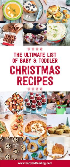 the ultimate list of baby and toddler christmas recipes