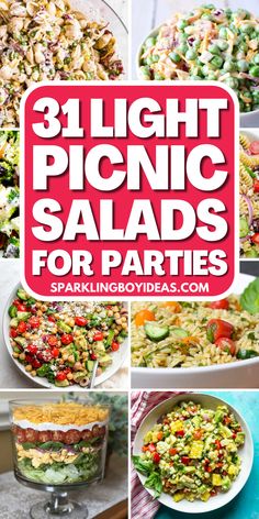 Picnic salads for every taste! Explore our fresh summer salad recipes perfect for outdoor dining, including vegan picnic salads, pasta salad recipes, and kid-friendly salad recipes. Whether you're prepping for a family picnic or looking for quick picnic side dishes, we've healthy picnic food ideas and portable salads. Dive into summer with our vibrant fruit salad ideas and gluten-free salads. From summer salad bowls for picnics to BBQ side salads. Perfect for your next picnic meal prep! Summer Salads Recipes For Bbq, Picnic Veggie Sides, Healthy Picnic Side Dishes, Quick Picnic Side Dishes, Easy Picnic Salads, Healthy Picnic Food Ideas Clean Eating, Healthy Picnic Sides, Best Picnic Side Dishes