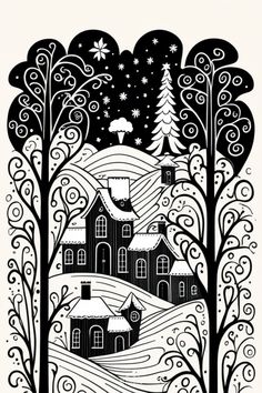 Immerse yourself in the charm of the season with monochrome chalkboard-style art celebrating Christmas and New Year. From trees to Santa and reindeer, these symbolistic primitive patterns capture the essence of the holidays. Explore the world of minimalistic beauty! 🎅🦌🌟 #ChalkboardArt #MonochromeMagic #HolidayDrawings #PrimitiveArt #SymbolicSketches #BobiloArt 🎨 Follow @Bobilo_art for more
#ChalkboardArt #MonochromeMagic #HolidayDrawings #PrimitiveArt #SymbolicSketches #Bobilo_art Lino Cuts, Christmas Landscape, Primitive Patterns, Chalkboard Style, Celebrating Christmas, Holiday Magic, Black Christmas, Chalkboard Art, Santa And Reindeer